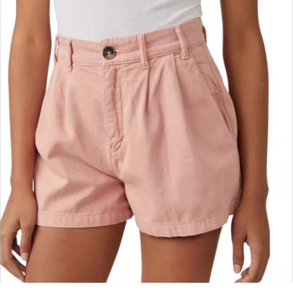 Free People Billie Front Pleated Chino Short